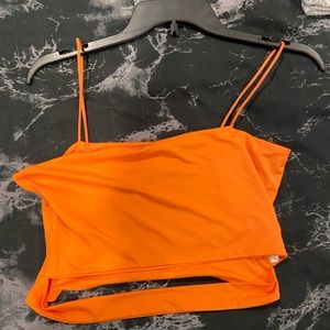 Shein Bright Orange Tank